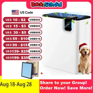 Air Purifier 2500Ft² Coverage