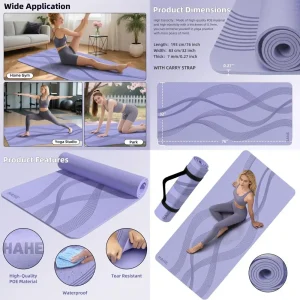 76 x 32 High-Density Yoga Mat